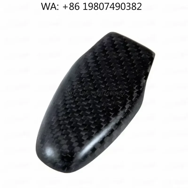 Wmwmnu Carbon Fiber Key Fob Cover for 2015-2018 720S Remote Control Shell Case Protector Auto Accessories