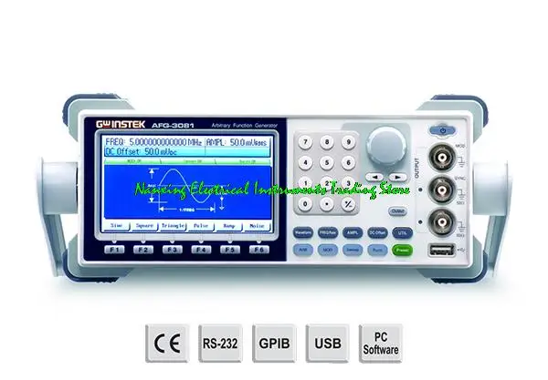 AFG-3051/AFG-3081 single Channel Arbitrary Function Generator 50MHz/80MHz High 200MSa/s sampling rate