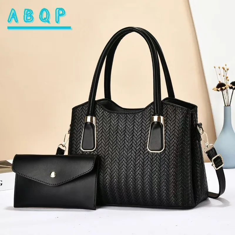 

Женская сумка через плечо, новая полосатая многослойная модная сумка большой вместимости, простая и универсальная сумка-мессенджер