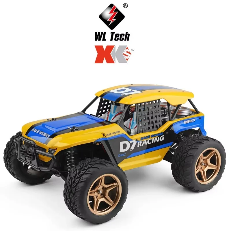 New Wltoys 12402-A 1/12 4wd Monster Truck 550 Motor Rc Desert Buggy High-Speed 45km/H Waterproof Off-Road Car Holiday Gifts