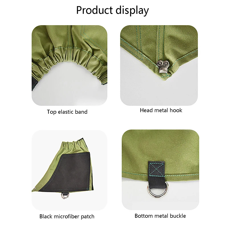 Leggings imperméables pour bottes de neige et de sable, couvre-chaussures de randonnée résistant aux déchirures, guêtres serpent plus chaudes pour la Protection des chaussures