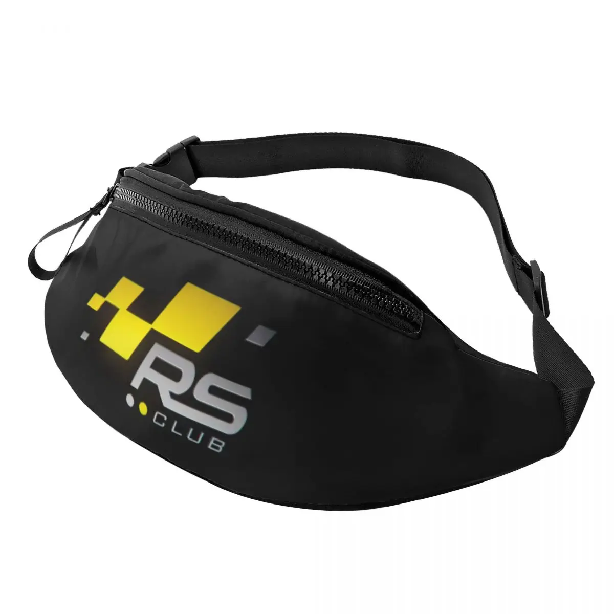 Custom RS Club-Sport Fanny Pack para homens e mulheres, legal, crossbody, saco de cintura para acampar, ciclismo, telefone, bolsa de dinheiro, corrida