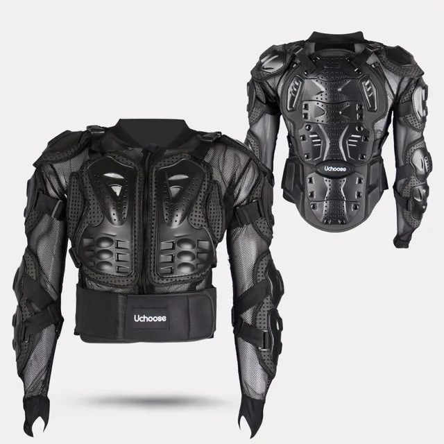 NONE Uchoose Motocross Jacke Männer Körper Rüstung Motorrad Rüstung Fahrrad Racing Jacke Reiten Motorrad Moto Schutz S-4XL 4
