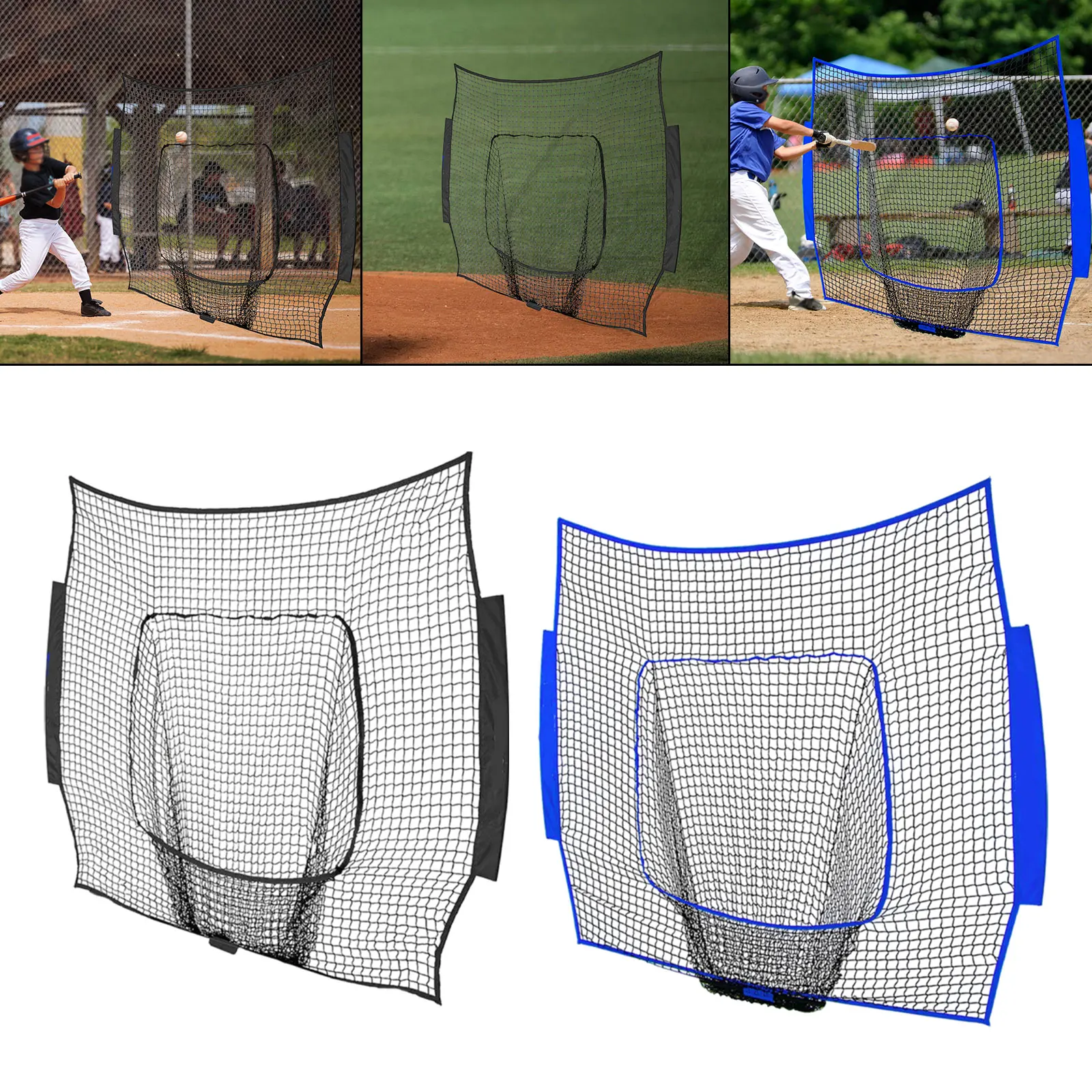 Baseball Replacement Net 83x83inch Supplies Lightweight Baseball Netting for Batting Throwing Practice Fielding Catching Sports