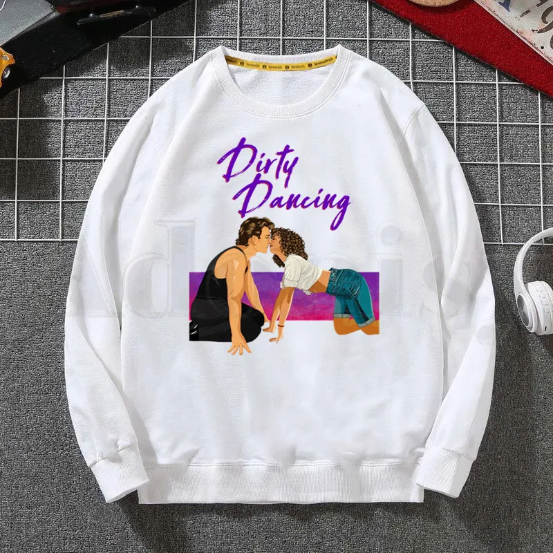 Dirty Dancing Hip Hop Hoodies Sweatshirt Print Trend Mens Clothes Hip-Hop Male Crewneck Hoodies Men