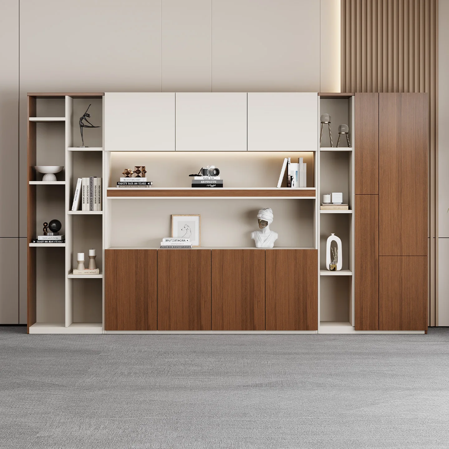 CX background, file cabinet, wooden data, storage, storage, display cabinet