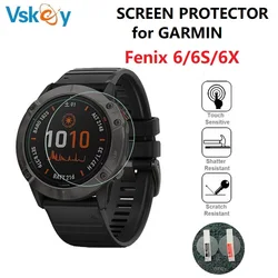 5PCS Smart Watch Screen Protector for Garmin Fenix 6 6S Fenix 6X Pro Solar Anti-Scratch Tempered Glass Protective Film