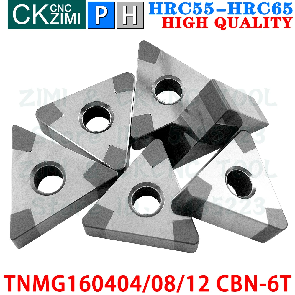 TNMG160404 CBN TNMG160408 CBN TNMG160412 CBN 6T البورون نتريد إدراج تحول إدراج أدوات أدوات مخرطة معدنية باستخدام الحاسب الآلي TNMG للصلب