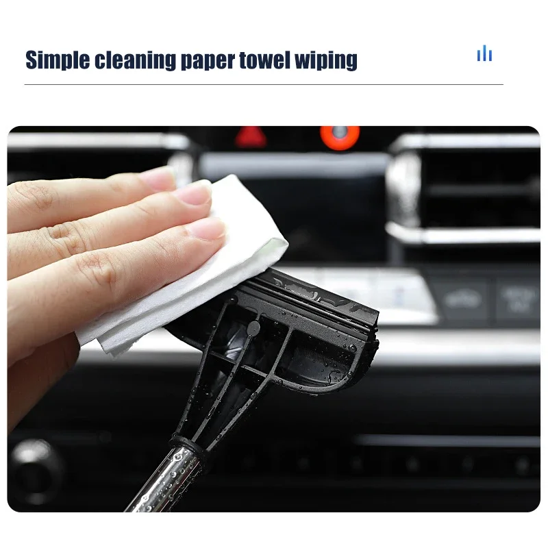 Retractable Car Windshield Wiper Blade Long Handle Car Rearview Mirror Front Window Glass Wash Cleaning Brush Auto Cleaner wiper