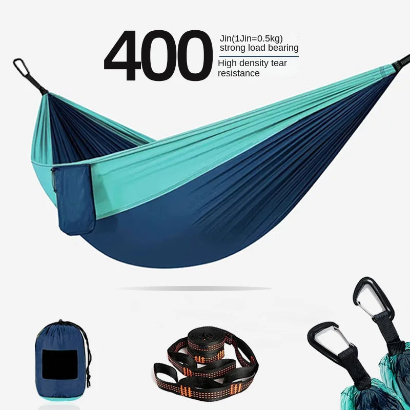 

Outdoor Supplies Beach Hammock Outdoor Swing Children's Picnic Camping Portable Anti rollover Single Hammock