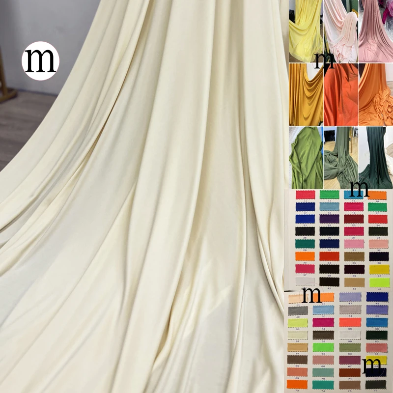 

Бежевый эластичный тканевый фон для украшения свадебной вечеринки, занавеска для одежды, ручная работа, сделай сам, эластичный швейный материал, подкладка для платья