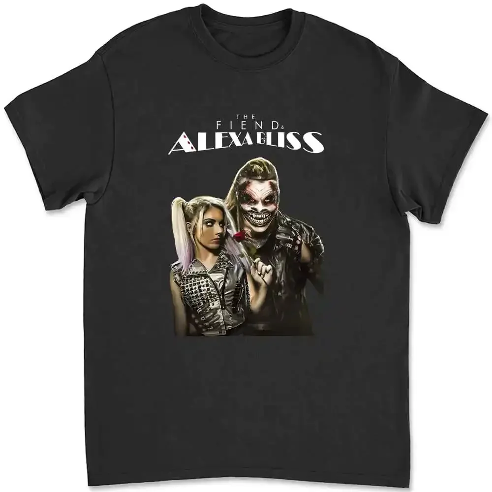 Alexa Bliss et Bray Wyatt le fiend t-shirt S 4Xl Vn1256 MAZW