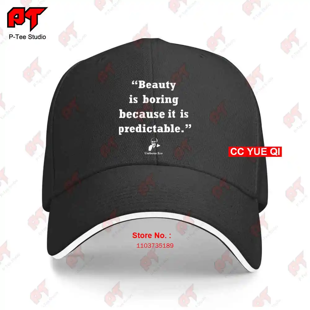 

Umberto Eco Unique Best Tee Proverb Baseball Caps Truck Cap 8VWK