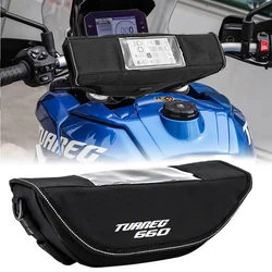 Bolsa de almacenamiento impermeable para manillar de motocicleta, bolsa de herramientas de viaje, Tuareg 660, Aprilia Tuareg 660, Tuareg660