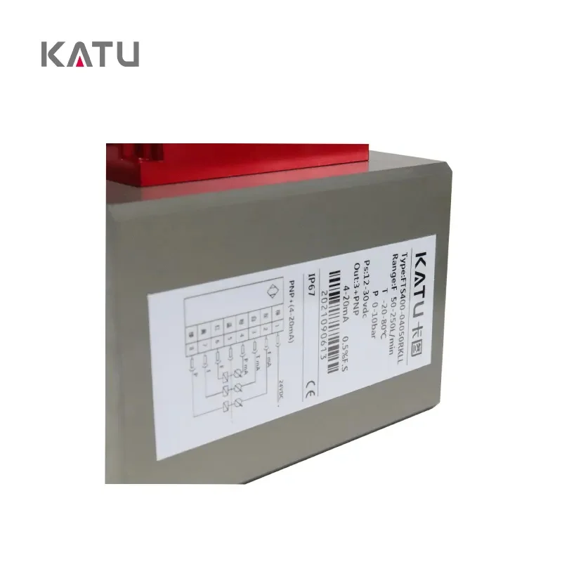 Fts400 Flow Temperatuur Druk Geïntegreerde Sensor Digitale Waterstroom Meter