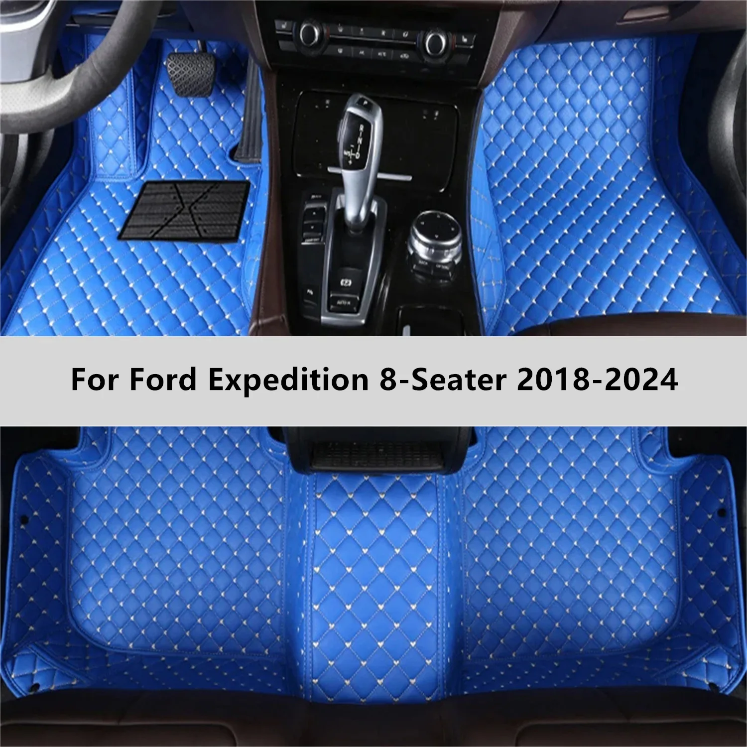 

Custom Car Floor Mats For Ford Expedition 8-Seater 2018-2024 Floor Mat Car Mat Accessories Interior Accessories