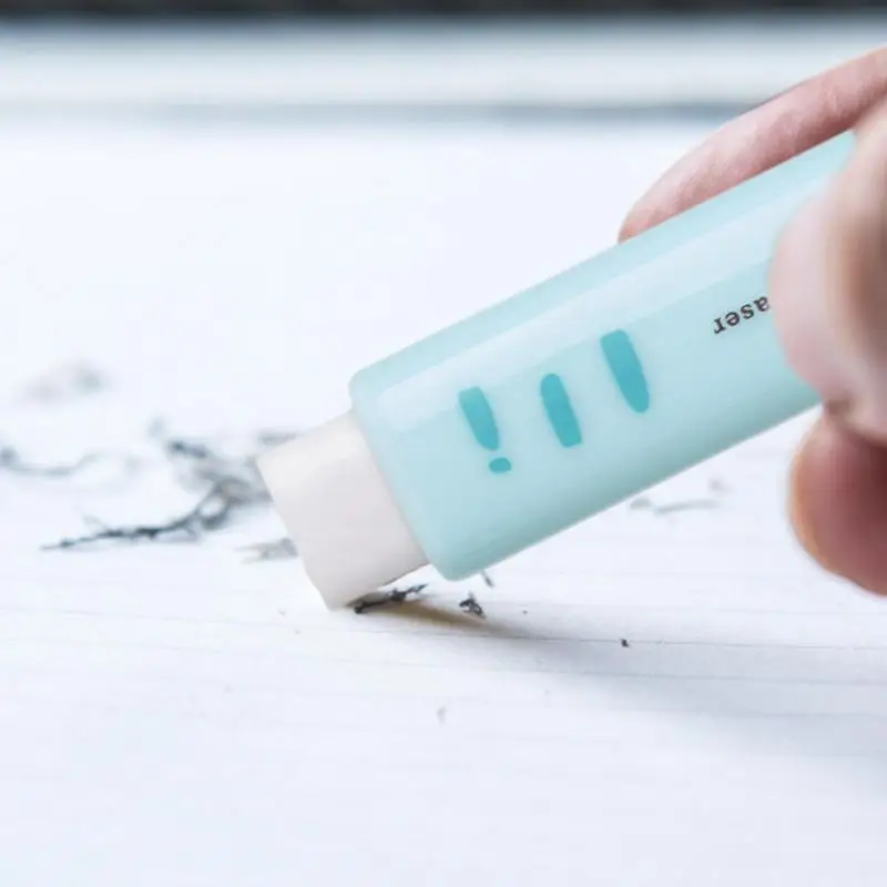 น่ารัก Cat Claw ยางลบน่ารักดินสอยาง Kawaii ออกแบบ Push ดึงยางลบการแก้ไขเครื่องมือเครื่องเขียน