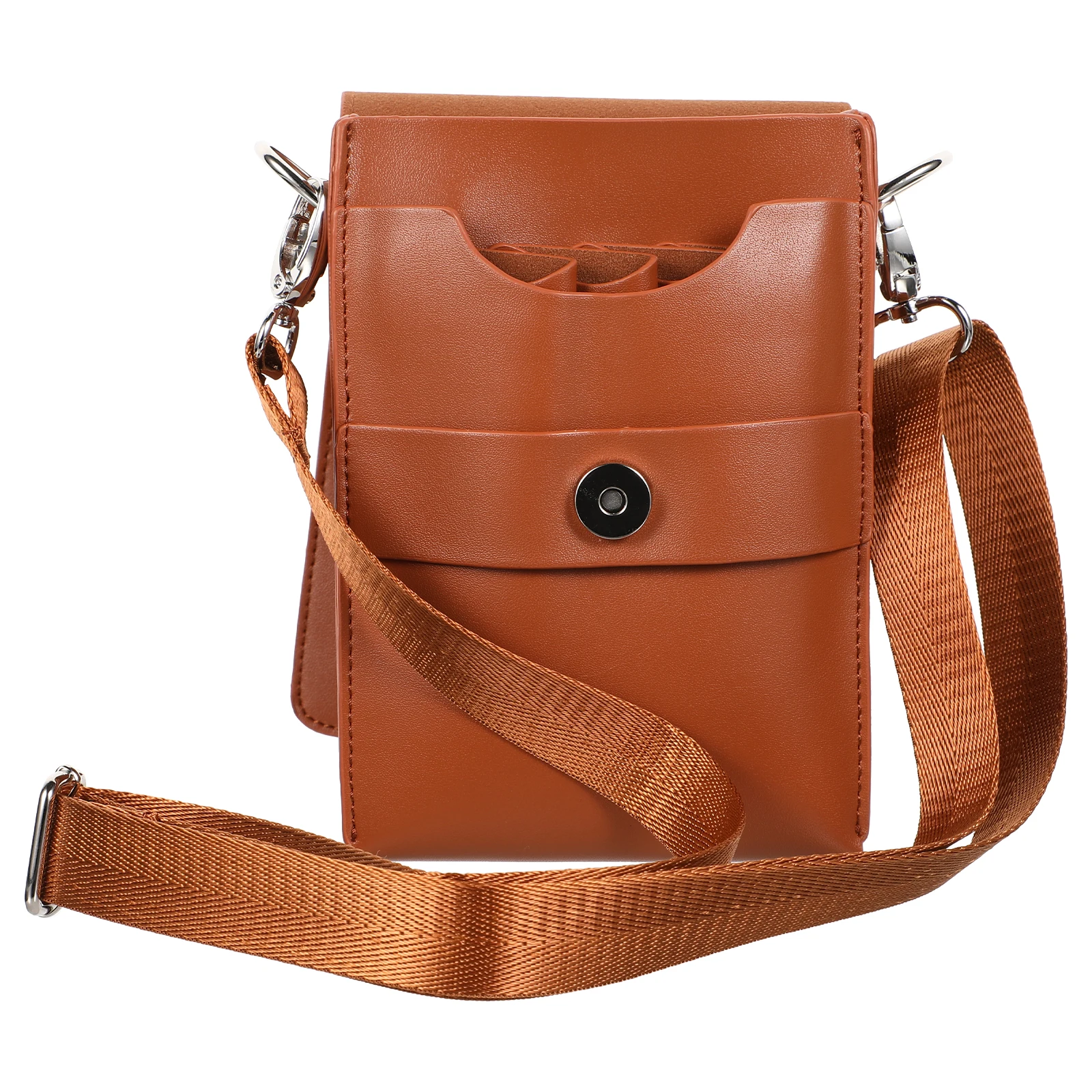 

Adjustable Cowhide Hair Stylist Waist Bag Scissors Fanny Pack Barber Shears Accessories Haircut Tool Storage Pouch