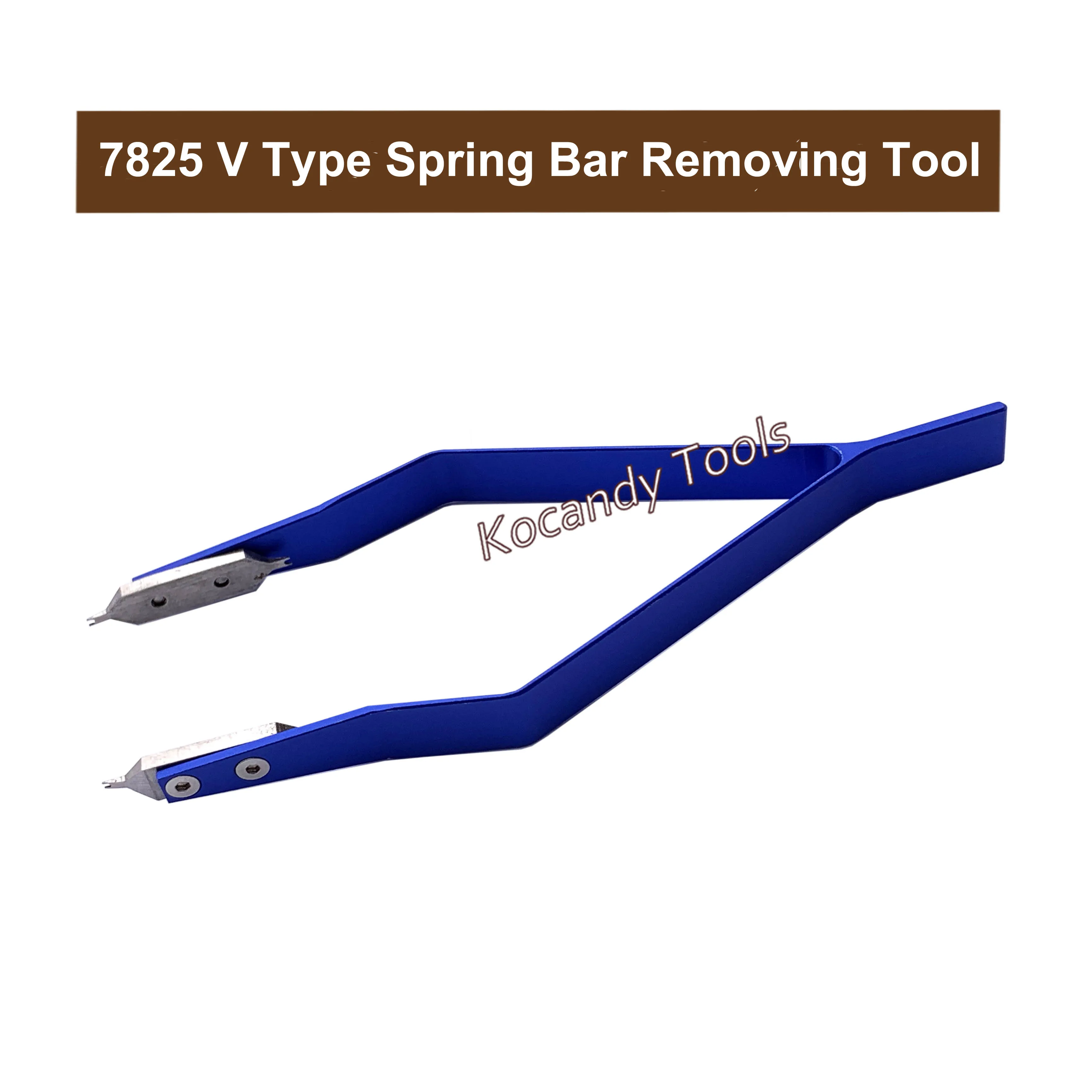 Professional Spring Bar Remove tool for Rlx Stainless Steel 7825 V Type Rlx Watch Spring Bar Tweezers for Watch Repair