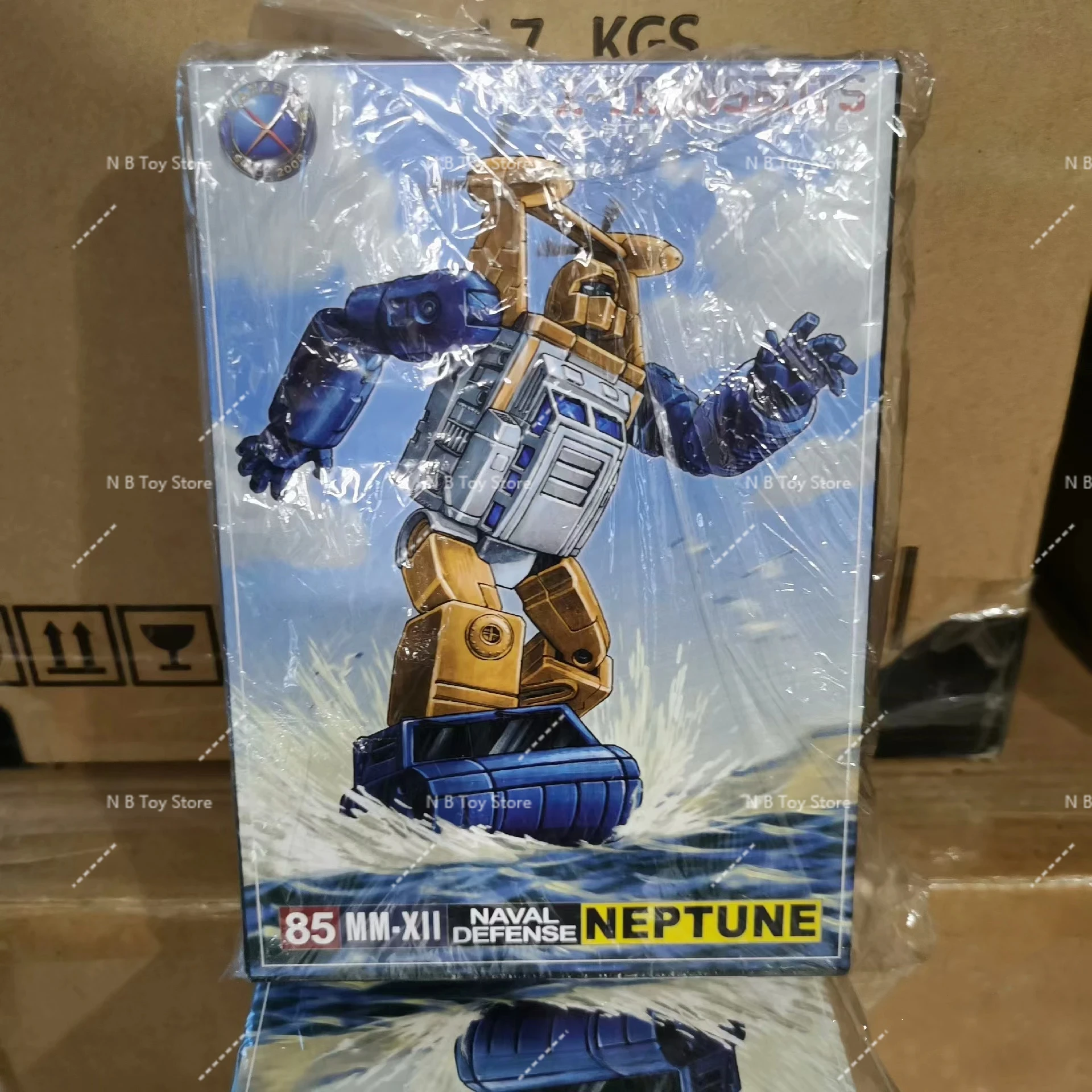 

[Big Discount] X-Transbot Transformation MM-12 MM12 MM-XII Seaspray G1 Action Figure Robot Toys with Box