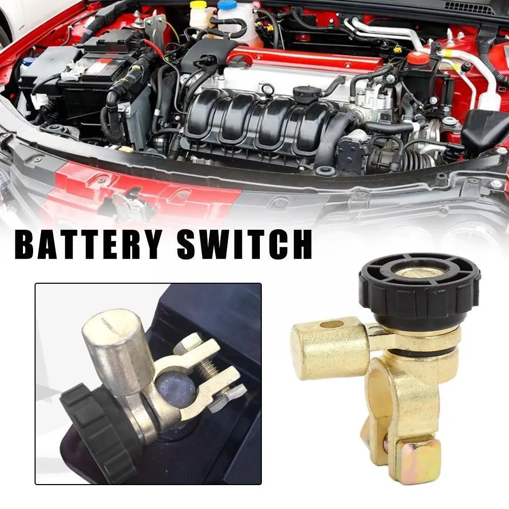 Car Battery Disconnect Switch Car Battery Power Terminal Link Switch Off Switch Cut Isolator Vehicle Dropship Accessories Q8c2