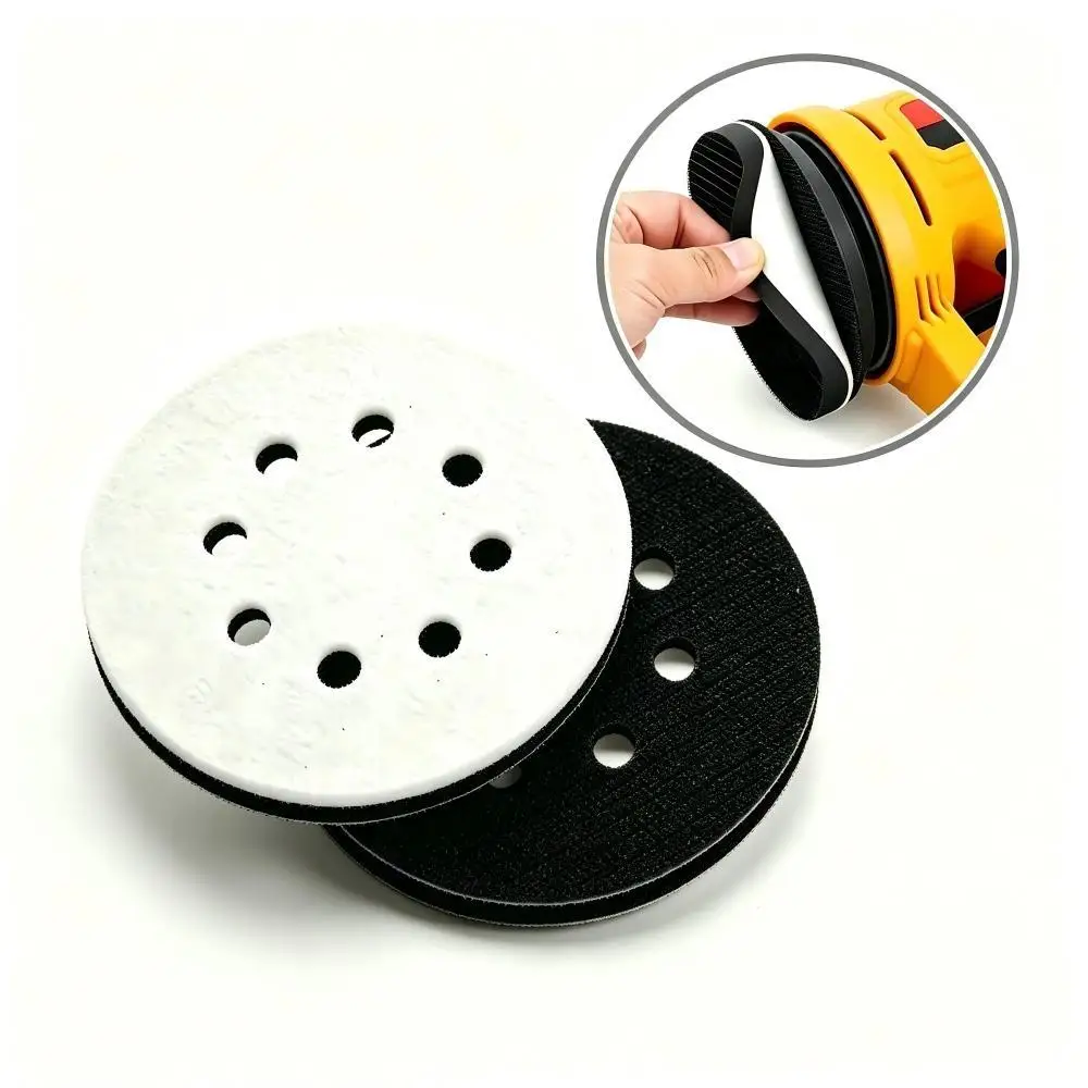 Pneumatic Grinder Sponge Cushion Self-adhesive Sandpaper Polishing Disc Lining Protective Pad for Rotary Tool Shock-absorbing