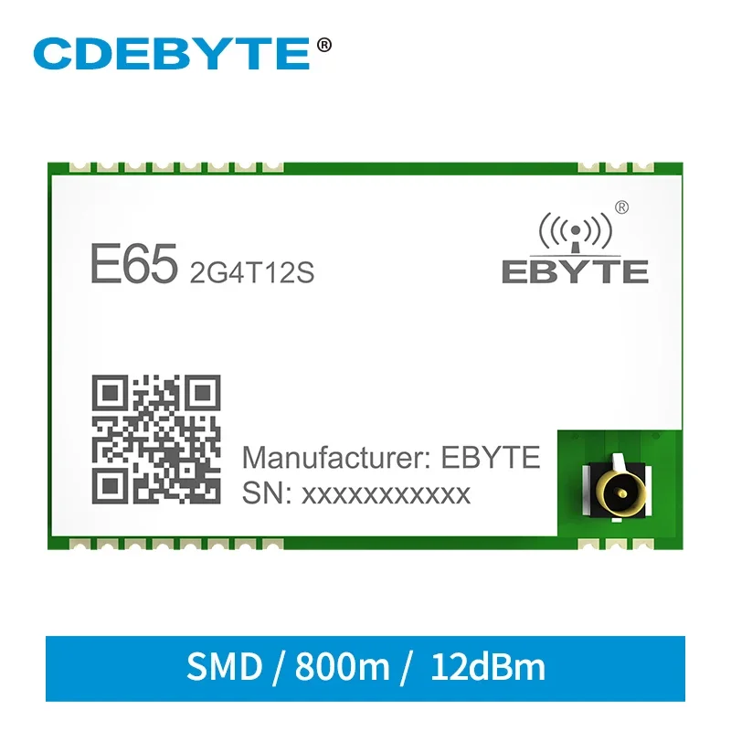 

Wireless Serial Port Module Full Duplex 2.4GHz E65-2G4T12S UART IPEX Antenna High Speed Wireless Transmitter And Receiver