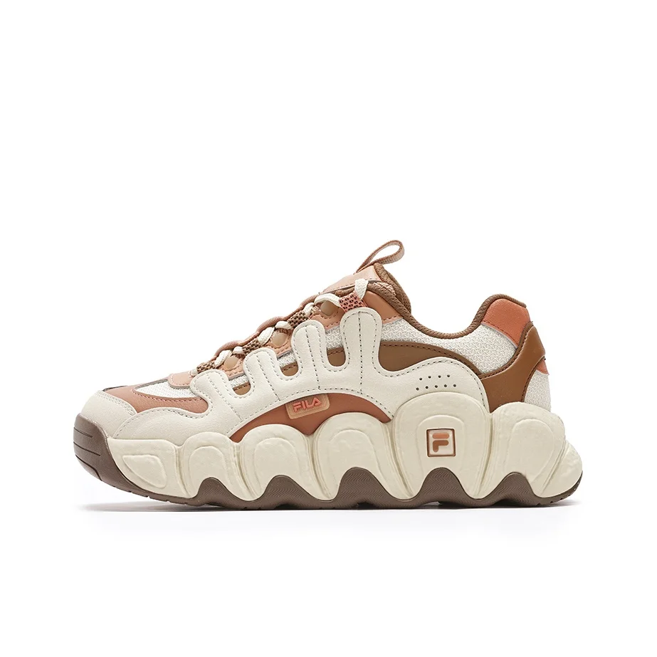 FILA Croissant Low top Running Shoes Women's Beige Brown F12W441102FFP