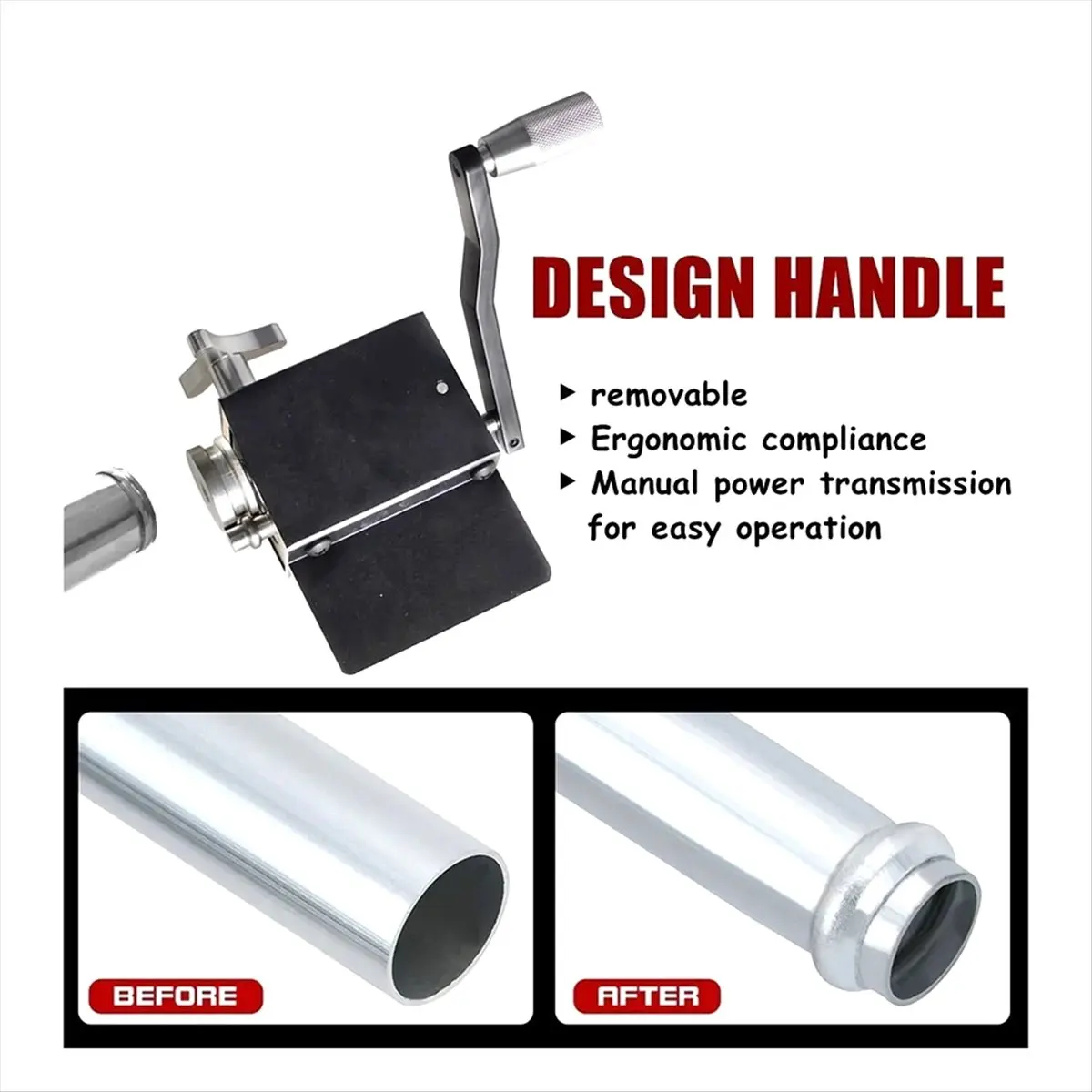 #61S (Black)Manual Bead Roller Intake and Intercooler Piping Crimping Tool,Automotive Parts & Accessories