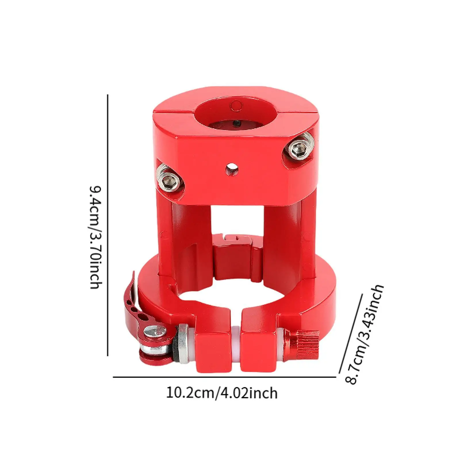 สกู๊ตเตอร์พับ CLAMP ผู้ชายผู้หญิงกลางแจ้งติดตั้งง่ายแนวตั้ง Rod CLAMP