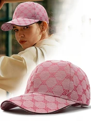 Four Seasons New Sunscreen Three-Line Sewn Baseball Cap Men's And Women's Casual Cap Net Red Distressed 1841 Hat