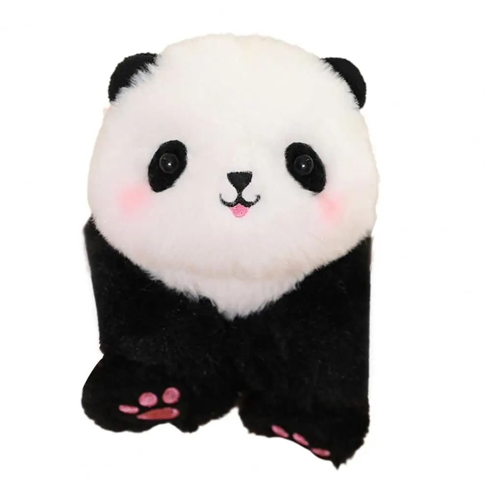 Cute Panda Raccoon Lion Dog Rabbit Monkey Tiger Plush Doll Slap Bracelet Plush Toy Cartoon Stuffed Animal Toy Boys Girls Gift