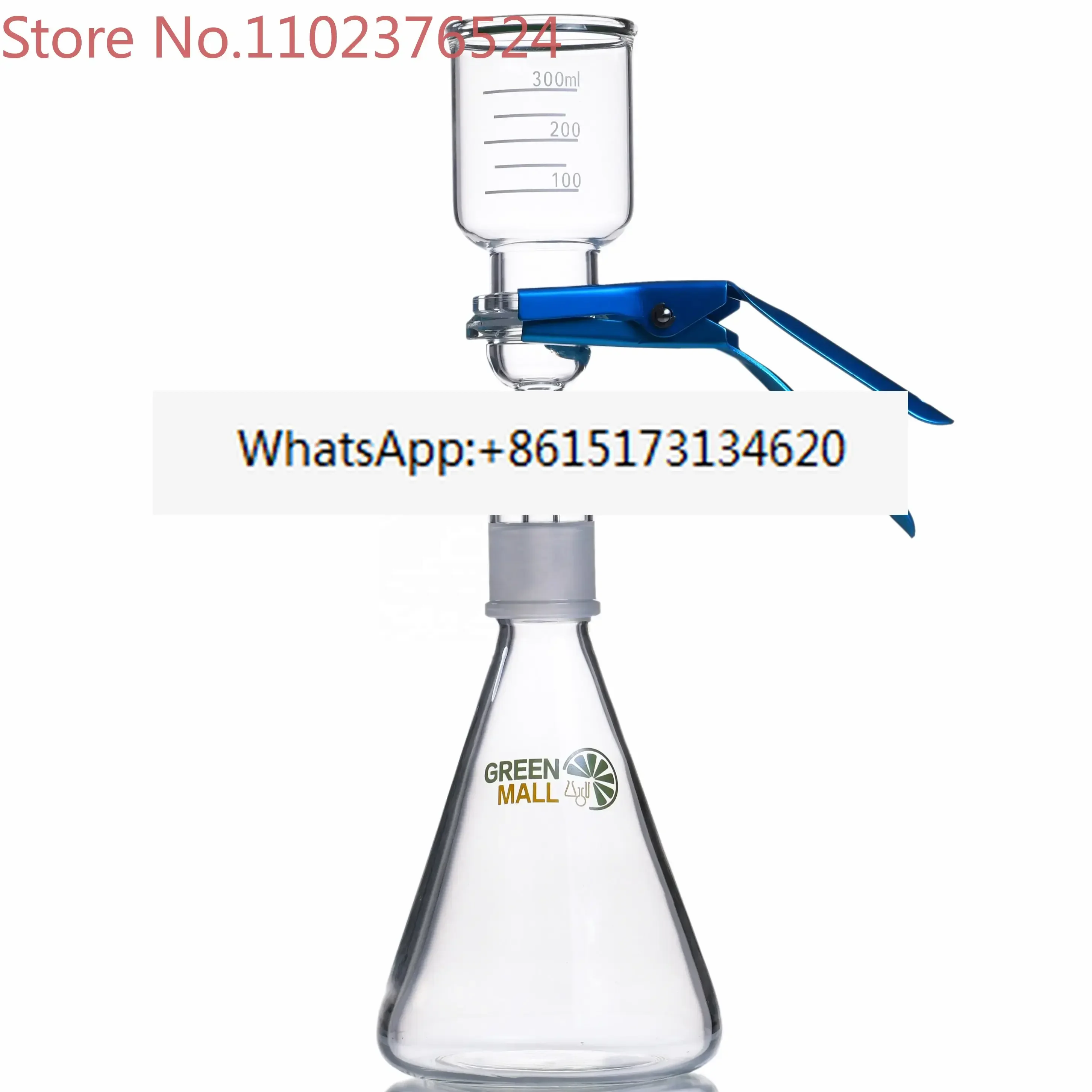 Laboratory Vacuum Filtration HPLC mobile phase All Glass Holder Unit Solvent Filtration Apparatus Filter System