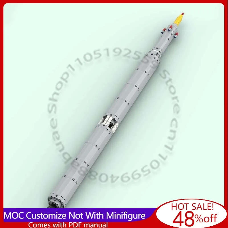 

168 PCS War series RS-12M Topol-M missile - SS-27 MOC Customize Modular Building Block Technology Kids DIY Holiday Toy Gifts