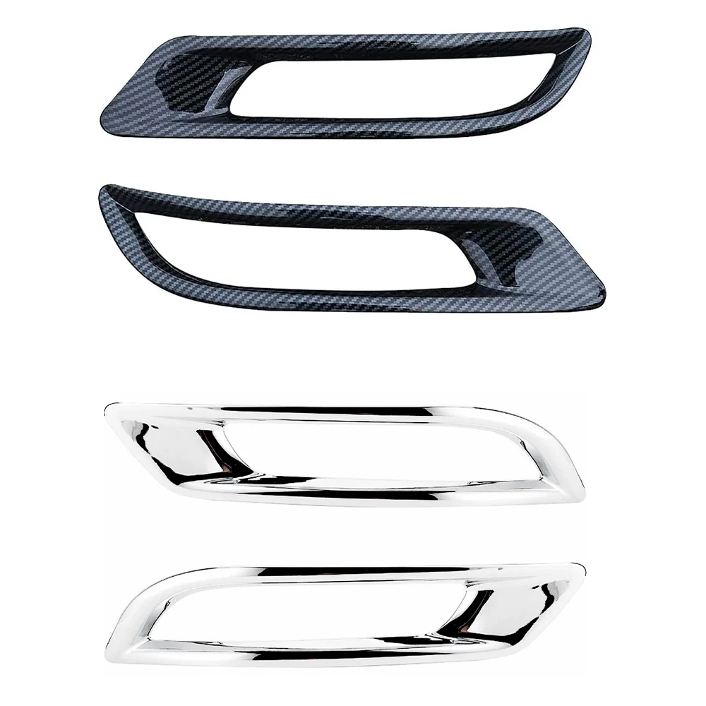 

2 шт. ABS хромированный стиль из углеродного волокна, черный хвост, задний стоп-сигнал, противотуманная фара, рамка, панель, накладка для Honda CRV CR-V 2020 2021