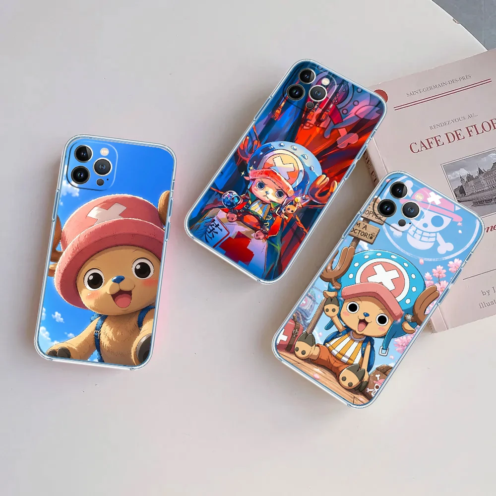 II52 One Piece Chopper Transparent Phone Case for Motorola Moto Edge 20 30 40 50 S30 Fusion Ultra Pro Neo Lite + G200 G23 view 5
