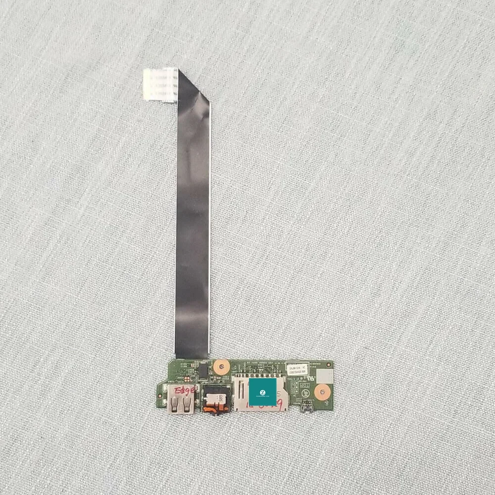 Genuine FOR Lenovo Edge 15 80K9 Laptop USB Audio Card Reader Board W Cable