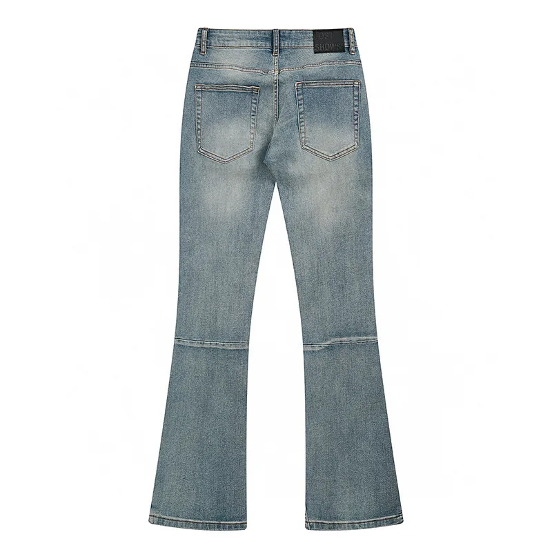 

2026 New LOSTSHDWS JEANS High Quality Embroidery Logo Men Women Fashion Micro Flared Stretch Lostshdws Jeans Pants