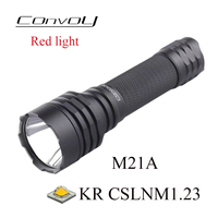 Convoy M21A KR CSLNM1.23 SST-20-DR Red Light Flashlight Linterna Led 21700 Flash Torch Portable Latarka Hunting Camping Lamp