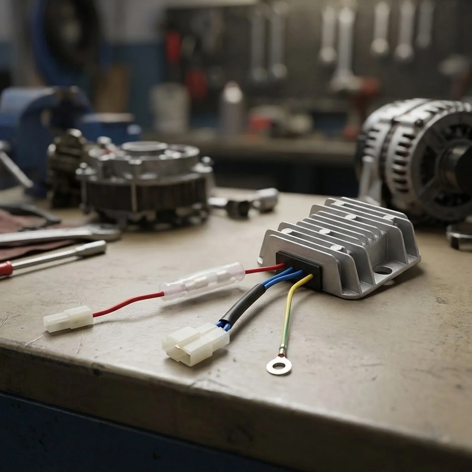 Zinc Alloy Constructed Voltage Regulator for Diesel Generator Systems Featuring 170F 186F 188F Engine Compatibility and Starter