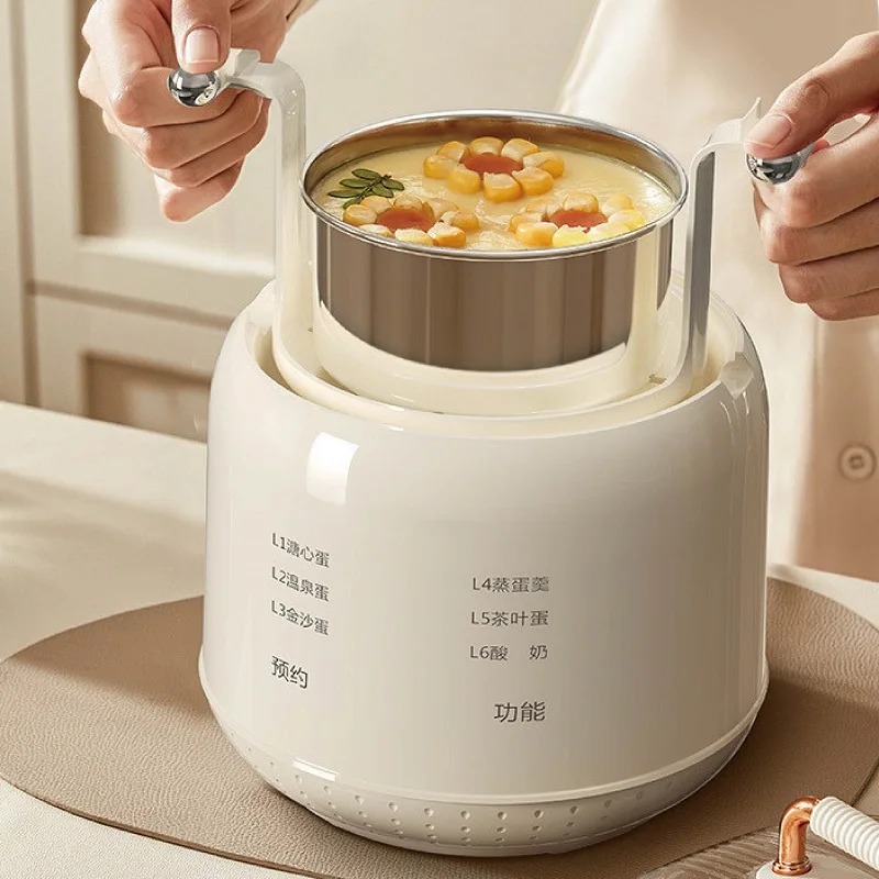 300W Smart Egg Cooker Multifunction Electric Cooking Pot 24h Appointment Electric Steamer Low Power Dormitory Breakfast Machine