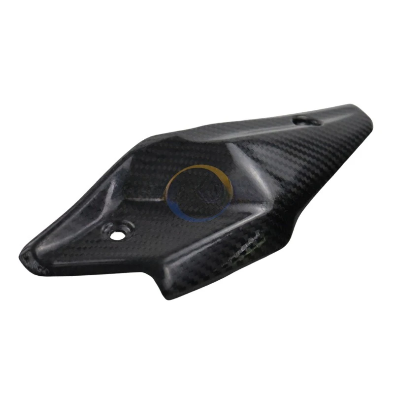 Per BMW Latte R NINE T Modifica scalatore Copertura decorativa sinistra del serbatoio del carburante in vera fibra di carbonio