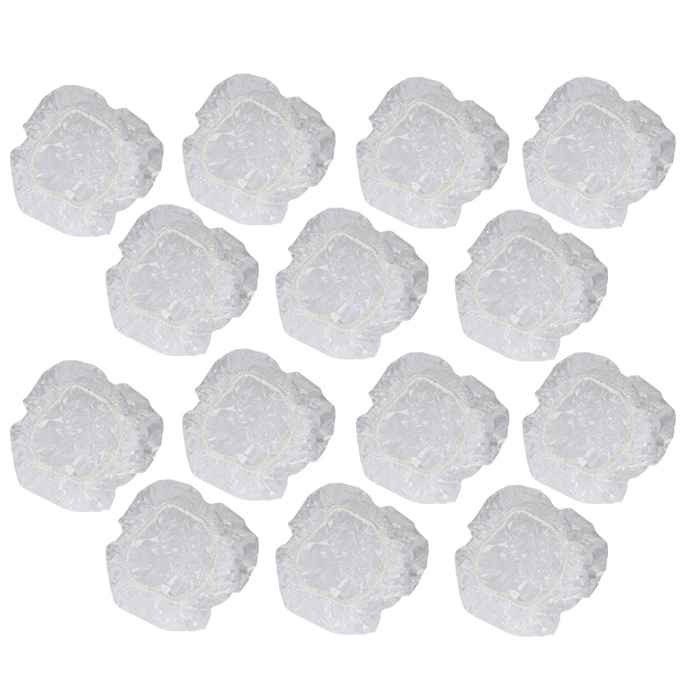 

100pcs Waterproof Ear Cover Protectors Disposable Shower Earmuffs Clear PE Material Hair Coloring Travel Hygiene