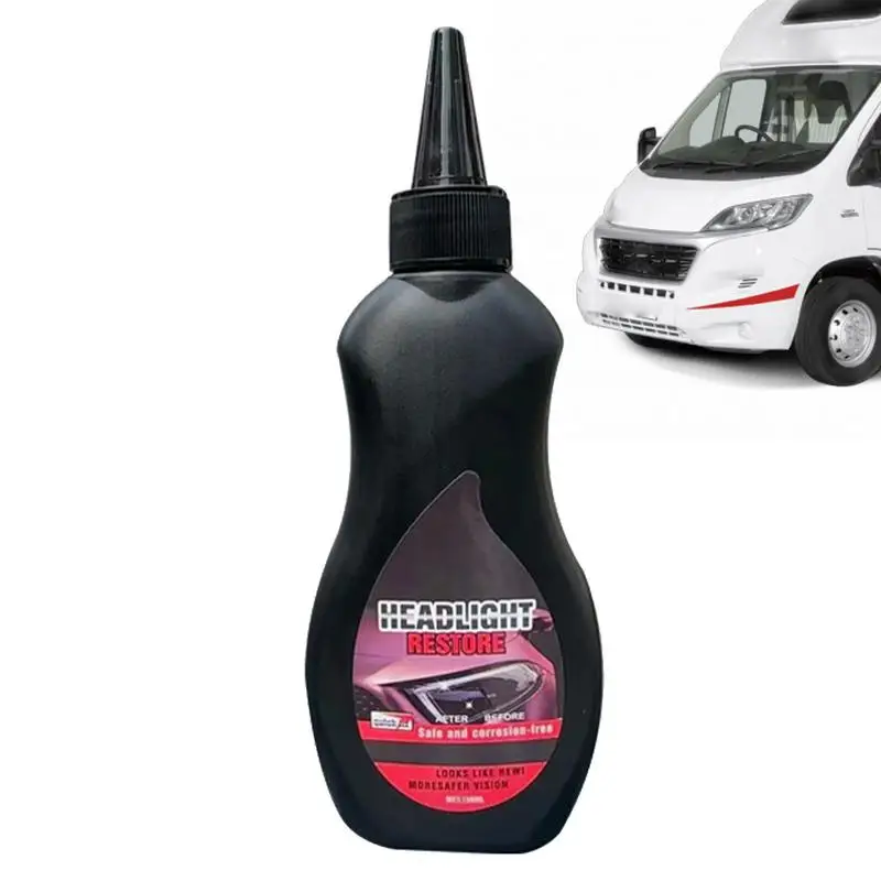 

Headlight Repair Agent 150ml Car Headlight Scratch Restoring Fluid Headlight Cleaner Scratch Repair Agent For Polishing