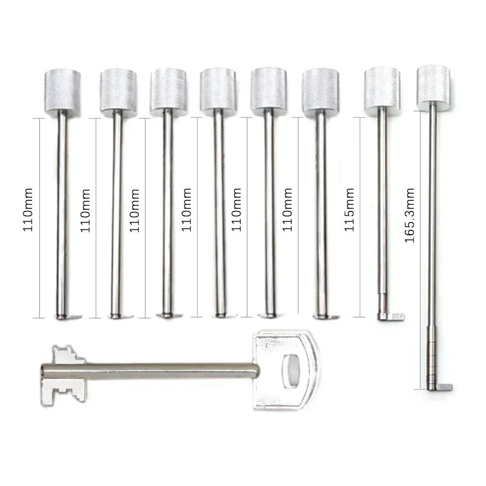 

High Quality Professional Lockpick Toolkit for Vault Door/Safe Swing Bolt Lock Locksmith Supplies Hardware Maintenance Tools