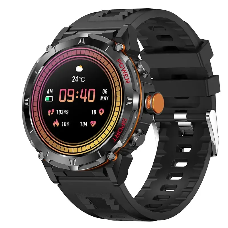 

2024 New GPS Smartwatch - Bluetooth Call. Outdoor Sports Watch. with Ring Compass. Air Pressure Altitude Monitoring. Waterproof