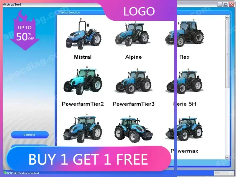 

SpecDiag Argo Tool 3.3.0.2 ДИАГНОСТИЧЕСКАЯ ПРОГРАМНАЯ ЗАПЕЧКА Для Landini \ McCormik \ Valpadana