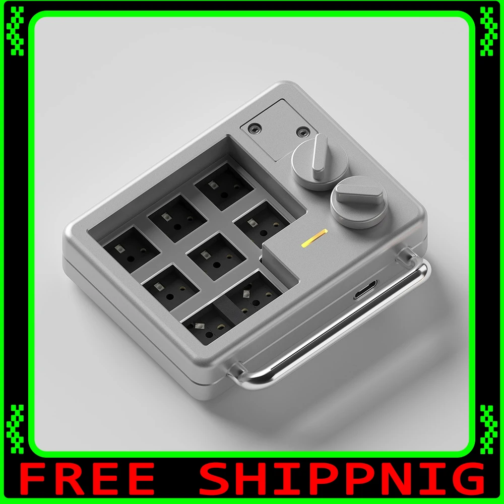 DEADLINE DoysPad Mechanical Keyboard Three Modes Convenient Small Keyboard Light Weight Low Delay Pc Accessories Gifts