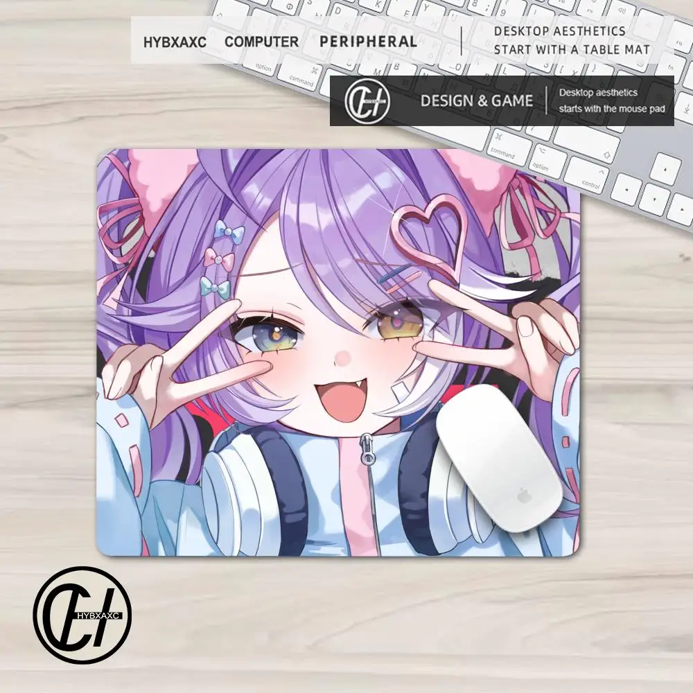 Hot Gaming Mousepad Cute Girl Tenko Shibuki Anime Keyboard Mat HYBXAXC Non-Slip Rubber Desk Mat HD Printing Student Writing Mat