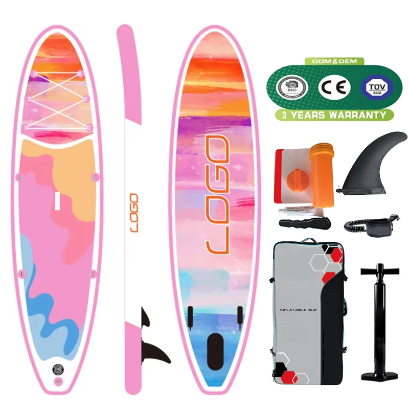 

WINNOVATE3101 Новый дизайн, надувная доска для серфинга из ПВХ/EVA ISUP с комплектом для ремонта плавника насоса для воды и океанских вод